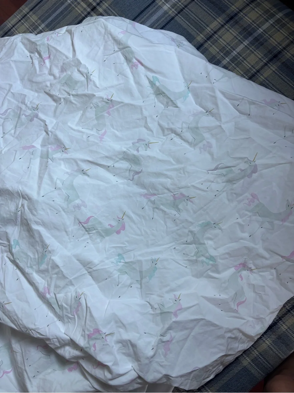 Mystical Unicorn Fitted Sheet - 100% Organic Cotton